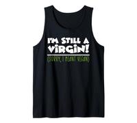I'm Still A Virgin Sorry I Meant Vegan Veggie Broccoli Vegan Tank Top