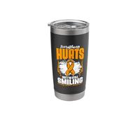 I'm Still Smiling Support Kidney Cancer Survivor Stainless Steel Insulated Tumbler