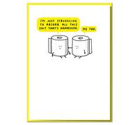 I'm Struggling to Absorb All This Sh*t That's Happening. Funny, Self Isolation, Thinking of You Card