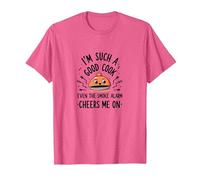 Im Such A Good Cook Smoke Alarm Cheers Me On Funny T-Shirt, Men, Pink Heather, L