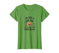 Im Such A Good Cook Smoke Alarm Cheers Me On Funny T-Shirt, Women, Grass, XS