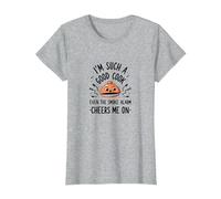 Im Such A Good Cook Smoke Alarm Cheers Me On Funny T-Shirt, Women, Heather Grey, XS