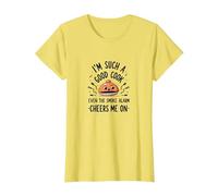 Im Such A Good Cook Smoke Alarm Cheers Me On Funny T-Shirt, Women, Lemon, M