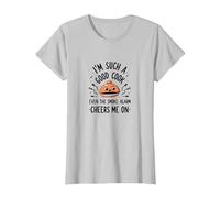 Im Such A Good Cook Smoke Alarm Cheers Me On Funny T-Shirt, Women, Silver, M