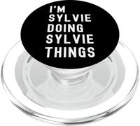 I'm Sylvie Doing Sylvie Things PopSockets PopGrip for MagSafe