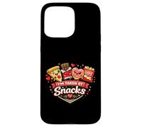 Im Taken By Snacks Funny Valentine Food Love Humor Case for iPhone 15 Pro Max