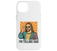 I'm Telling Dad Funny Jesus Case for iPhone 14 Plus