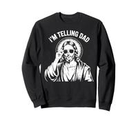 I'm Telling Dad Funny Saying Christian Jesus Vintage Sweatshirt