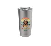 I'm Telling Dad Jesus Christ Funny Retro Happy Easter Stainless Steel Insulated Tumbler