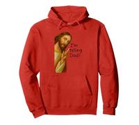 Im Telling Dad Jesus Meme Pullover Hoodie