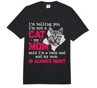 I'm Telling You I'm Not A Cat My Mom Said I'm A Baby - Funny Comfort Colors Adult Heavyweight T-Shirt