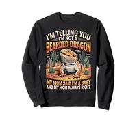 I'm Telling You Reptile Animal Beardie Bearded Dragon Sweatshirt
