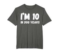 I'm Ten 10 In Dog Years T-Shirt