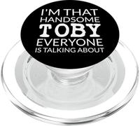 I'm That Handsome TOBY Everyone Is Talking About PopSockets PopGrip for MagSafe