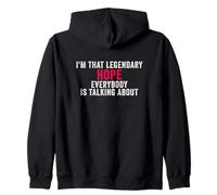 I'm That Legendary hope Everyone ist Talking About Zip Hoodie