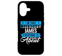 I'm That Legendary JAMES Everyone is Talking About JAMES Case for iPhone 17
