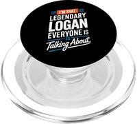 I'm That Legendary LOGAN Everyone is Talking About LOGAN PopSockets PopGrip for MagSafe