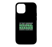 I'm That Legendary Regional Manager Funny Managerial Roles Case for iPhone 12/12 Pro