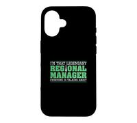 I'm That Legendary Regional Manager Funny Managerial Roles Case for iPhone 16