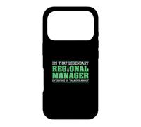 I'm That Legendary Regional Manager Funny Managerial Roles Case for iPhone 17 Pro