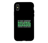 I'm That Legendary Regional Manager Funny Managerial Roles Case for iPhone X/XS
