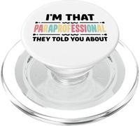 I'm That Paraprofessional They Told You About PopSockets PopGrip for MagSafe