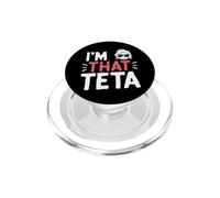 I'm That Teta Funny Mother's Day Grandma PopSockets PopGrip for MagSafe