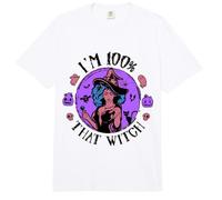 I'm that Witch Halloween Comfort Colors Adult Heavyweight T-Shirt