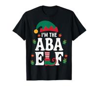 I'm The ABA Elf Holiday Behavior Analyst Christmas T-Shirt