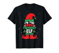 I'm The ABA Therapist Elf Xmas Behavior Analyst Christmas T-Shirt
