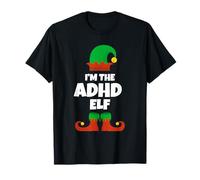 I'm The ADHD Elf Family Pajama Christmas Funny T-Shirt