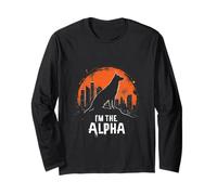 I'm The Alpha Dog Silhouette Long Sleeve T-Shirt