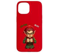 I'm The Angry Elf Funny Grouchy Christmas Case for iPhone 15