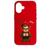 I'm The Angry Elf Funny Grouchy Christmas Case for iPhone 16
