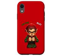 I'm The Angry Elf Funny Grouchy Christmas Case for iPhone XR