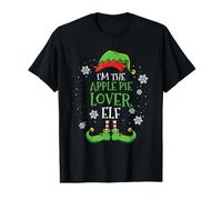 Im The Apple Pie Lover Elf Christmas Value Graphic T-Shirt