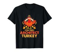I'm The Architect Turkey Funny Thanksgiving Autumn Fall T-Shirt