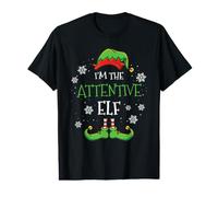 Im The Attentive Elf Christmas Value Graphic T-Shirt