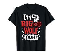 I'm The Bad Wolf Funny Easy Halloween Costume Kids T-Shirt