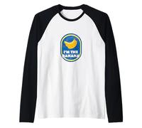 I'm The Banana Funny Couples Costume Husband Wife Dad Joke Raglan Baseball Tee