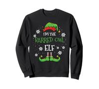 Im The Barred Owl Elf Christmas Sweatshirt