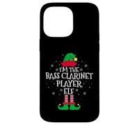 I'm the Bass Clarinet Player Elf - Christmas Bassist Gifts Case for iPhone 14 Pro Max