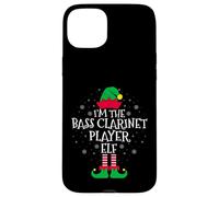 I'm the Bass Clarinet Player Elf - Christmas Bassist Gifts Case for iPhone 15 Plus