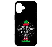 I'm the Bass Clarinet Player Elf - Christmas Bassist Gifts Case for iPhone 16