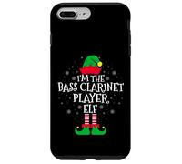 I'm the Bass Clarinet Player Elf - Christmas Bassist Gifts Case for iPhone 7 Plus/8 Plus
