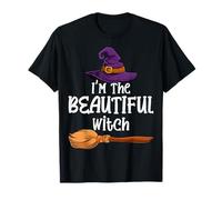 I'm The Beautiful Witch Halloween Matching Group Costume T-Shirt