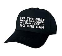 I'm The Best Head Gardener If I Can't Sort it No One Can Baseball Cap Gift Black