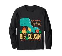 I'm the big cousin dinosaur for children Long Sleeve T-Shirt