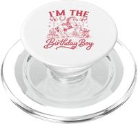I'm The Birthday Boy Cowboy Rodeo Horse Bday Party PopSockets PopGrip for MagSafe