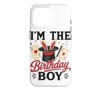 I'm The Birthday Boy Magic Trick Bunny Magician Party Case for iPhone 16 Pro
